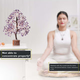 new home decorations, home accessories, broken stones, wealth trees, wooden bases, life trees, home office desktop ornaments