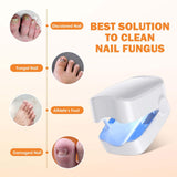 Nail fungus cleaning lamp device, household high-efficiency rechargeable nail fungus remover nail phototherapy lamp