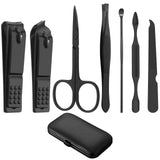 7pcs Nail trimming set, personal care nail clipper set, decoration nail, professional foot trimming set, men's accessories In Australia - Darrahopens