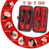 7pcs Nail trimming set, personal care nail clipper set, decoration nail, professional foot trimming set, men's accessories