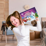 Wind up Timer with Alarm Bubble Glue Crystal Clay 24 Digital Advent Countdown Timer Kids School (Purple)