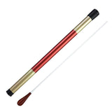Band conductor baton tube+conductor baton, red sandalwood conductor baton, solid wood conductor baton