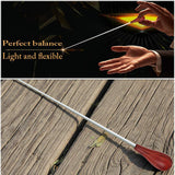 Band conductor baton tube+conductor baton, red sandalwood conductor baton, solid wood conductor baton