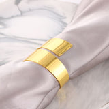 2pcs Napkin decoration ring, circular napkin holder, napkin ring, dinner napkin ring, tableware, banquet alloy accessories