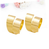 2pcs Napkin decoration ring, circular napkin holder, napkin ring, dinner napkin ring, tableware, banquet alloy accessories