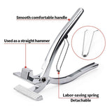 Bandwidth serrated jaw spring return painting tool with hammer stretcher for clamping art oil painting canvas