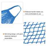 2pcs， Cotton Mesh Bag Reusable Washable Mesh Net String Grocery Bags Organizer for Fruits Vegetables Shopping