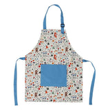 Kids Apron and Chef Hat Set Cute Children Baking Aprons Comfortable Cotton Canvas for Cooking Baby Baking Aprons In Australia - Darrahopens