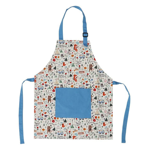Kids Apron and Chef Hat Set Cute Children Baking Aprons Comfortable Cotton Canvas for Cooking Baby Baking Aprons In Australia - Darrahopens