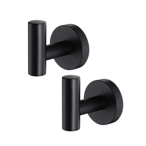 4pcs Bathroom hooks, towel hooks, brackets, bathroom hangers and hooks, wall hooks, long robes, clothes, outerwear hooks In Australia - Darrahopens