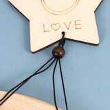 Metal Multi-Tube Solid Wood Wind Chime Lovely Outdoor Living Yard Garden Decorations Window Bells Wall Hanging Ornaments