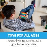 Children's and adults' silicone bubble sensing toys, special needs square bubble sensing toys in multiple colors