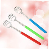 3pcs，Bear Claw Stainless Steel Itching and Scratching Massager Non Human Required Stainless Steel Stretch Itching and Scratching