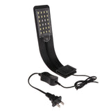 Aquarium Lights LED Clip Lamp for Fish for with Separate 220V 24 Beads High Brightness Blue & White