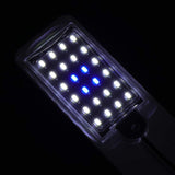 Aquarium Lights LED Clip Lamp for Fish for with Separate 220V 24 Beads High Brightness Blue & White