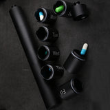 Travel Pill Organizer 7 Day, Waterproof Emergency Pill Cases Medicine Holder, Daily Pill Dispenser with Keychain