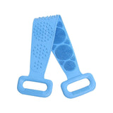 Silicone bath towel, back shower strip, shower magic tool, back rub, men's and women's strong double-sided mud rub