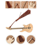 Personalized Bookmark,Guitar Shape Bamboo Bookmark Bookmarks Aesthetic Gift for Teachers Students Men Women In Australia - Darrahopens