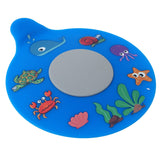 Bathtub Drain Stopper, Silicone Tub Stopper Plug, Universal Bath Drain Cover, Kids Tots Babies Gift  (Blue Turtle) In Australia - Darrahopens