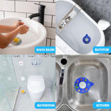 Bathtub Drain Stopper, Silicone Tub Stopper Plug, Universal Bath Drain Cover, Kids Tots Babies Gift  (Blue Turtle)