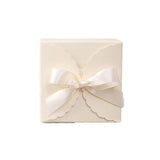 Kraft Paper Treat Boxes for Gift Giving Wedding Baby Shower Birthday Yellow Small Gift Boxes with Ribbons for Packaging Candy