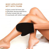Self Tanning Glove Body Tan Tools Tanning Cream Lotion Oil Reusable Home Beauty Salon SPA Use Black