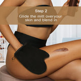 Self Tanning Glove Body Tan Tools Tanning Cream Lotion Oil Reusable Home Beauty Salon SPA Use Black In Australia - Darrahopens
