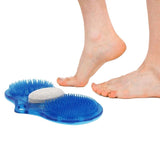Shower foot scrub pad, exfoliating foot scrub acupressure massager, foot claw and calluses remover bath non slip pad In Australia - Darrahopens