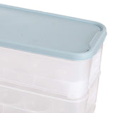 Egg storage box stackable for storing refrigerators with lids, kitchen egg containers, and refrigerators