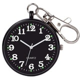 Minimalist Ultra Thin Open Face Quartz Pocket Watch with Key Buckle Unisex Portable Unisex Pocket Watch In Australia - Darrahopens