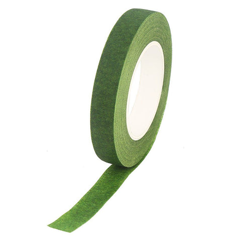 Yard Green Floral Tape for Bouquet Stem Wrap Floral Arranging Craft Projects Corsages, Wedding Bouquet
