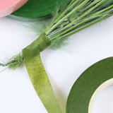 Yard Green Floral Tape for Bouquet Stem Wrap Floral Arranging Craft Projects Corsages, Wedding Bouquet