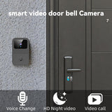 Intelligent visual doorbell, universal doorbell, remote home monitoring, video intercom, high-definition night vision capture In Australia - Darrahopens