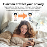Intelligent visual doorbell, universal doorbell, remote home monitoring, video intercom, high-definition night vision capture In Australia - Darrahopens