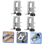 4pcs  Furniture Leg Leveler Tables Leveling Feet Corner Bracket Table Leg Leveler Wardrobes Wardrobe Level Feet In Australia - Darrahopens