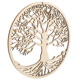 Tree of Life Pendant Wooden Tree of Life Hanging Art Wall Wooden Flower Wall Decoration Wedding Logo In Australia - Darrahopens