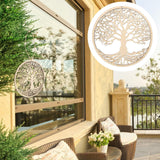 Tree of Life Pendant Wooden Tree of Life Hanging Art Wall Wooden Flower Wall Decoration Wedding Logo