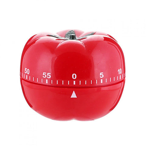 Kitchen Timer 60 Minutes Timer, 360 Degree Rotating Tomato Shaped Alarm Timer, Creative Kitchen Cooking Timer Clock
