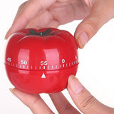 Kitchen Timer 60 Minutes Timer, 360 Degree Rotating Tomato Shaped Alarm Timer, Creative Kitchen Cooking Timer Clock