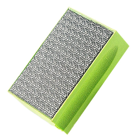Diamond hand polishing pad, ceramic glass brick surface smoked sponge pad/400 grit diamond sand pad In Australia - Darrahopens