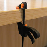 Heavy duty fixture kit, 4-inch quick grip woodworking pole fixture, woodworking tool clamp, fixing clamp