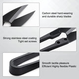 Carbon Steel Trimming Nipper Yarn Lightweight Thread Cutter - Portable Mini Embroidery Clipper Stitching Snip for DIY