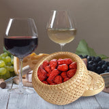Handmade Woven Basket, Multi-Purpose Storage Basket, Elegant and Stylish, Perfect for Home, Office, Party, Gift Basket