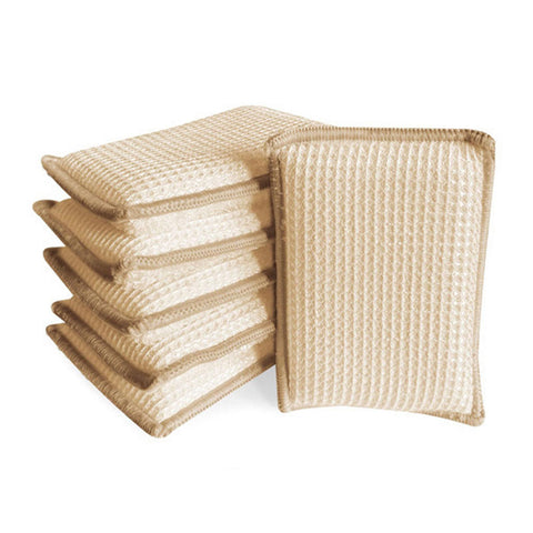 Bamboo fiber sponge mop, oil-free sponge wiping and scrubbing pad, kitchen dishwashing and pot cleaning, non greasy kitchen supplies In Australia - Darrahopens