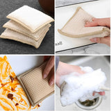 Bamboo fiber sponge mop, oil-free sponge wiping and scrubbing pad, kitchen dishwashing and pot cleaning, non greasy kitchen supplies In Australia - Darrahopens