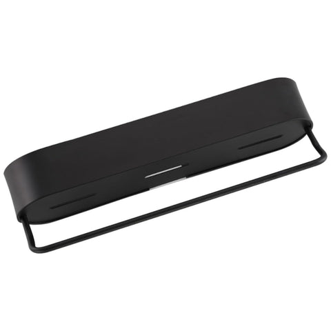 No Punching Rack Aluminum Metal Storage Holder Wall Adhesived Mounted Rack Kitchen Storage Shelves Bathroom Storage Racks