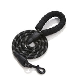 Sturdy dog skin super heavy climbing rope, comfortable padded handle, high reflective thread dog chain