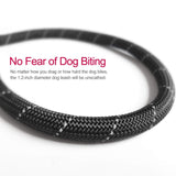 Sturdy dog skin super heavy climbing rope, comfortable padded handle, high reflective thread dog chain