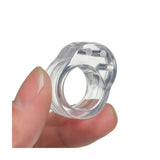 Door Stopper Transparent Silica Gel Door Handle Buffer Baby Safety Children Protection Shockproof Pad Furniture Protective