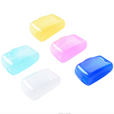5pcs Portable toothbrush head holder, travel hiking camping brush cap, toothbrush cleaning, toileting toothbrush box In Australia - Darrahopens